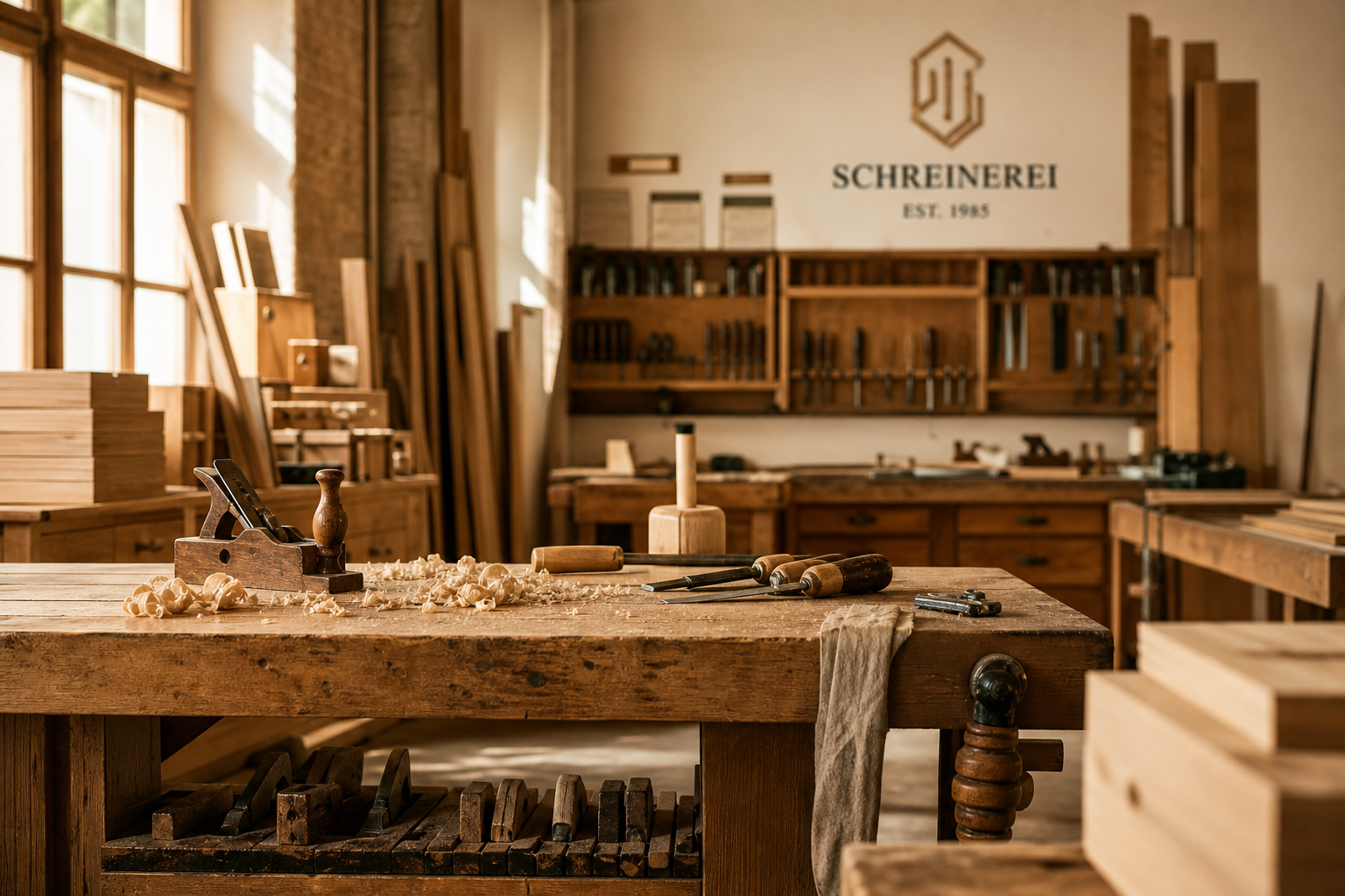 Schreinerei Werkstatt HolzBauWerk Hamburg
