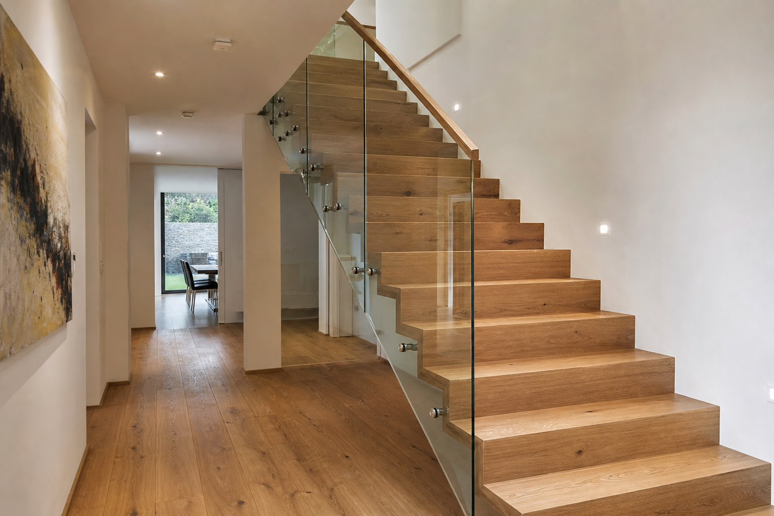 Holztreppen